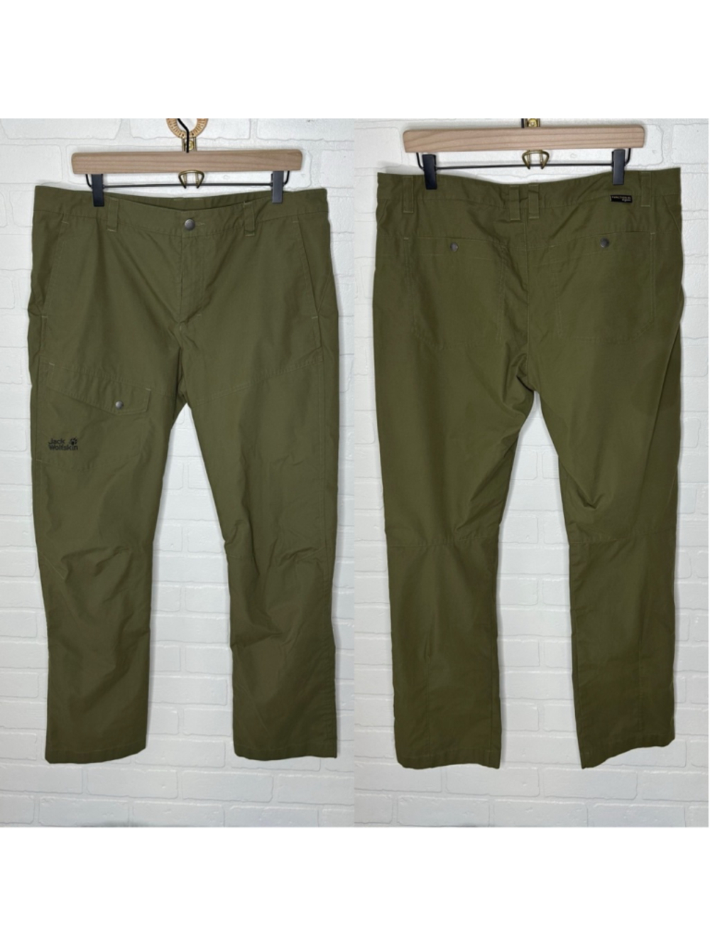 Jack Wolfskin Olive Pants sz XL